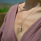 Clear Quartz - Minimalist Necklace